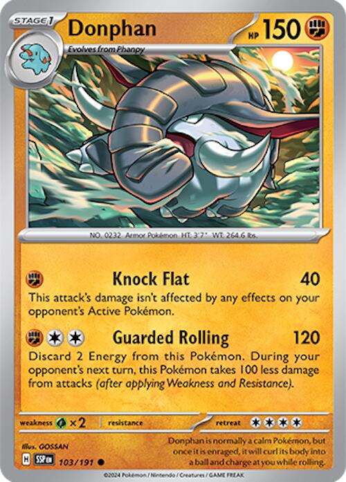 Donphan (103/191) [Scarlet & Violet: Surging Sparks] | Exor Games Truro