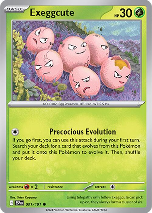 Exeggcute (001/191) [Scarlet & Violet: Surging Sparks] | Exor Games Truro