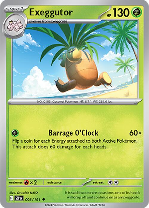 Exeggutor (003/191) [Scarlet & Violet: Surging Sparks] | Exor Games Truro