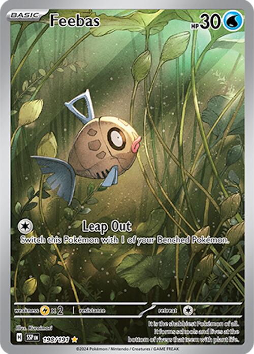 Feebas (198/191) [Scarlet & Violet: Surging Sparks] | Exor Games Truro