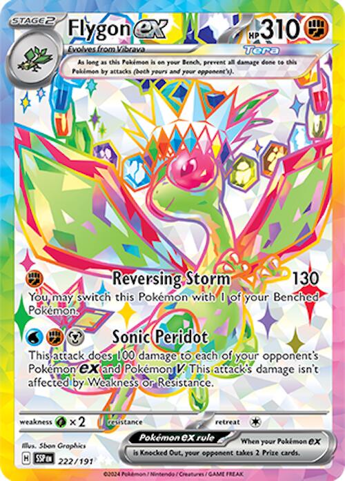 Flygon ex (222/191) [Scarlet & Violet: Surging Sparks] | Exor Games Truro