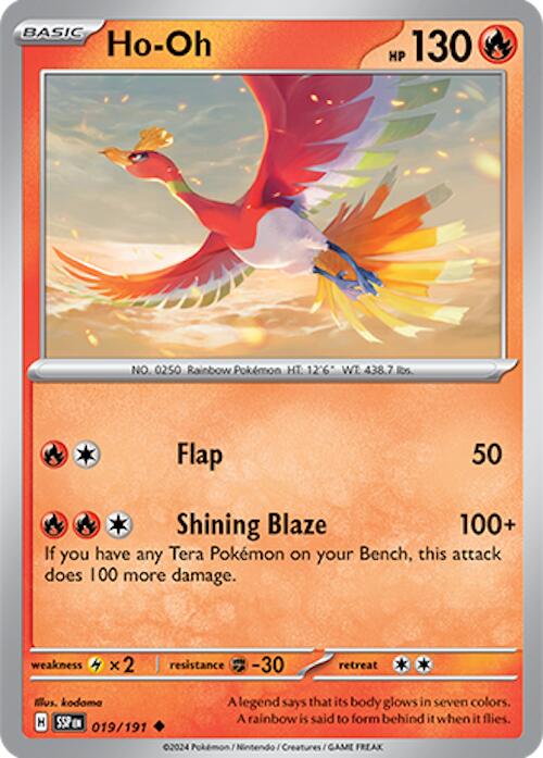 Ho-Oh (019/191) [Scarlet & Violet: Surging Sparks] | Exor Games Truro