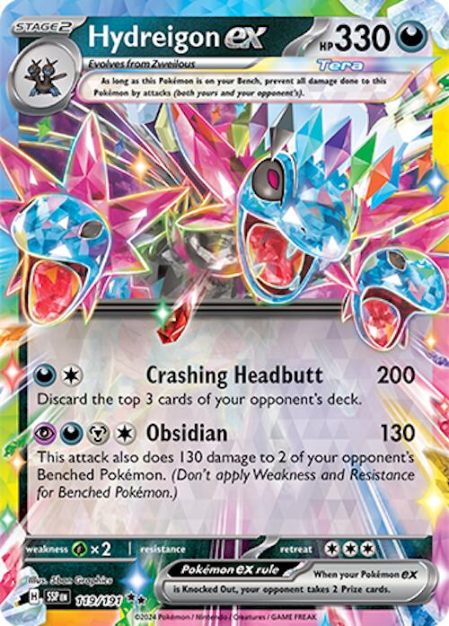 Hydreigon ex (119/191) [Scarlet & Violet: Surging Sparks] | Exor Games Truro