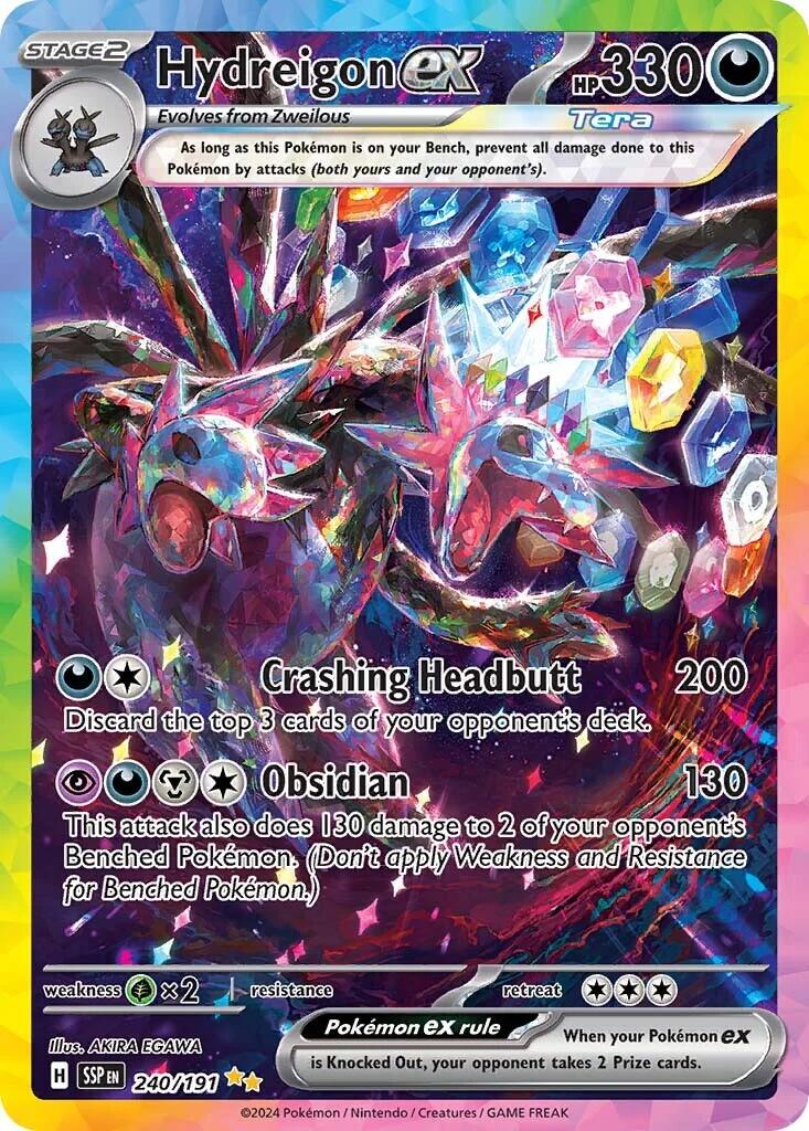 Hydreigon ex (240/191) [Scarlet & Violet: Surging Sparks] | Exor Games Truro