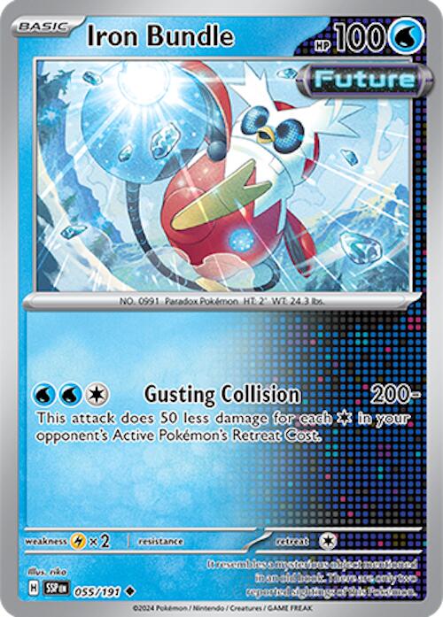 Iron Bundle (055/191) [Scarlet & Violet: Surging Sparks] | Exor Games Truro