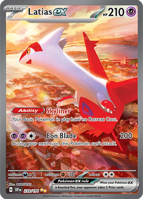 Latias ex (239/191) [Scarlet & Violet: Surging Sparks] | Exor Games Truro