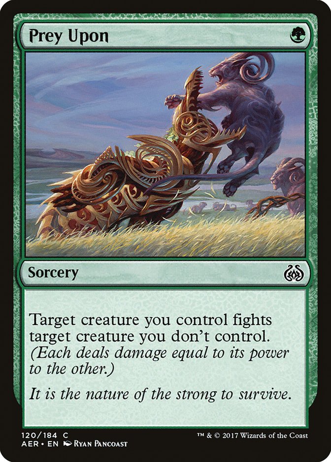 Prey Upon [Aether Revolt] | Exor Games Truro