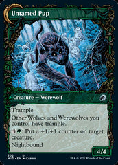 Hound Tamer // Untamed Pup (Showcase Equinox) [Innistrad: Midnight Hunt] | Exor Games Truro