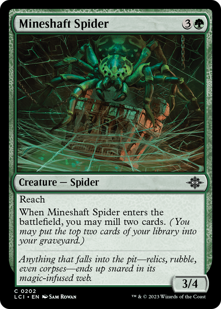 Mineshaft Spider [The Lost Caverns of Ixalan] | Exor Games Truro