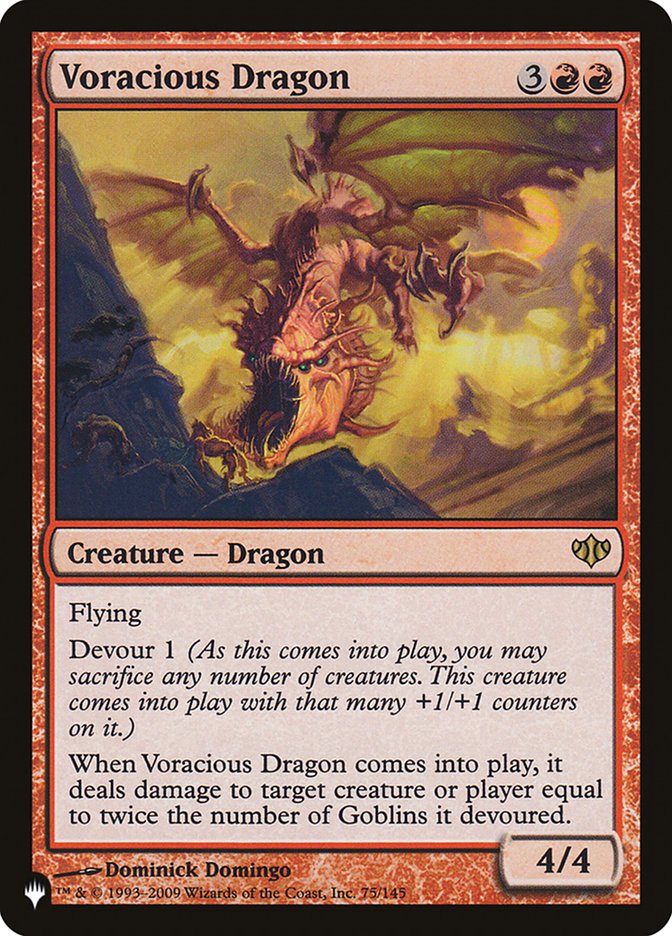 Voracious Dragon [The List] | Exor Games Truro