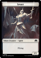 Servo // Spirit (0008) Double-Sided Token [Modern Horizons 3 Tokens] | Exor Games Truro