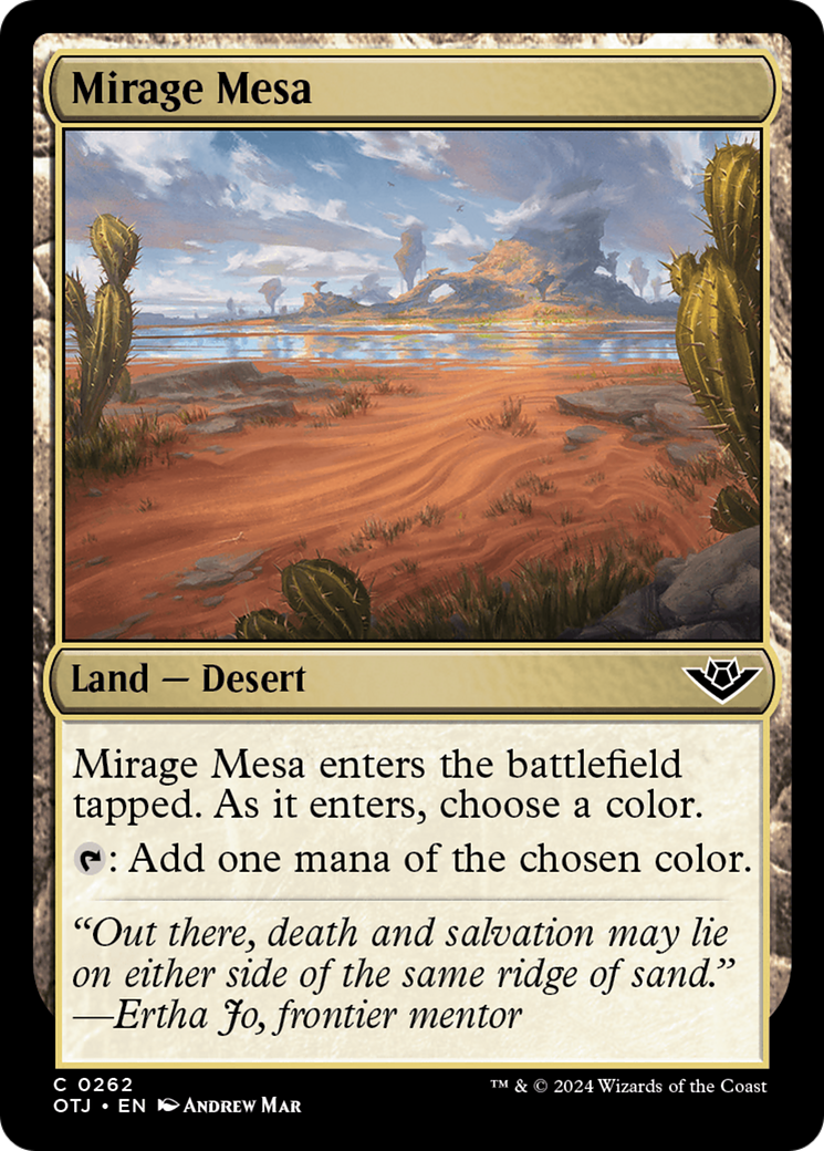 Mirage Mesa [Outlaws of Thunder Junction] | Exor Games Truro