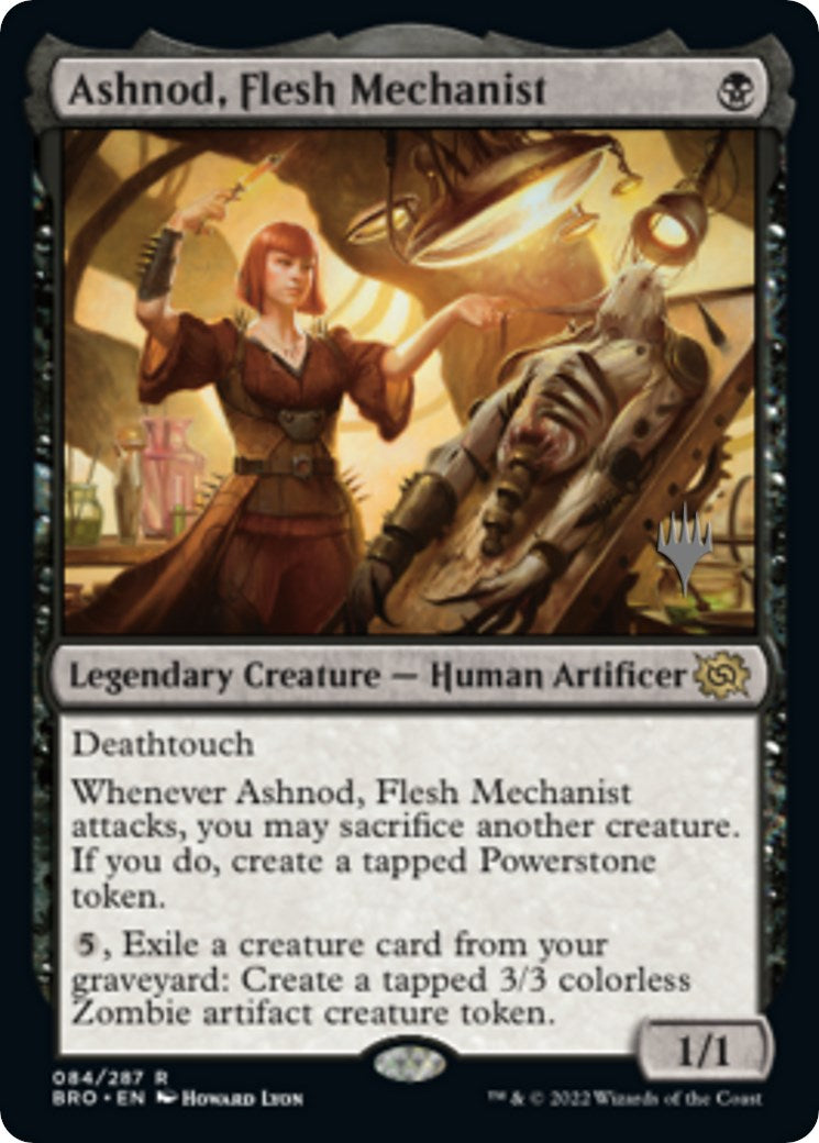 Ashnod, Flesh Mechanist (Promo Pack) [The Brothers' War Promos] | Exor Games Truro