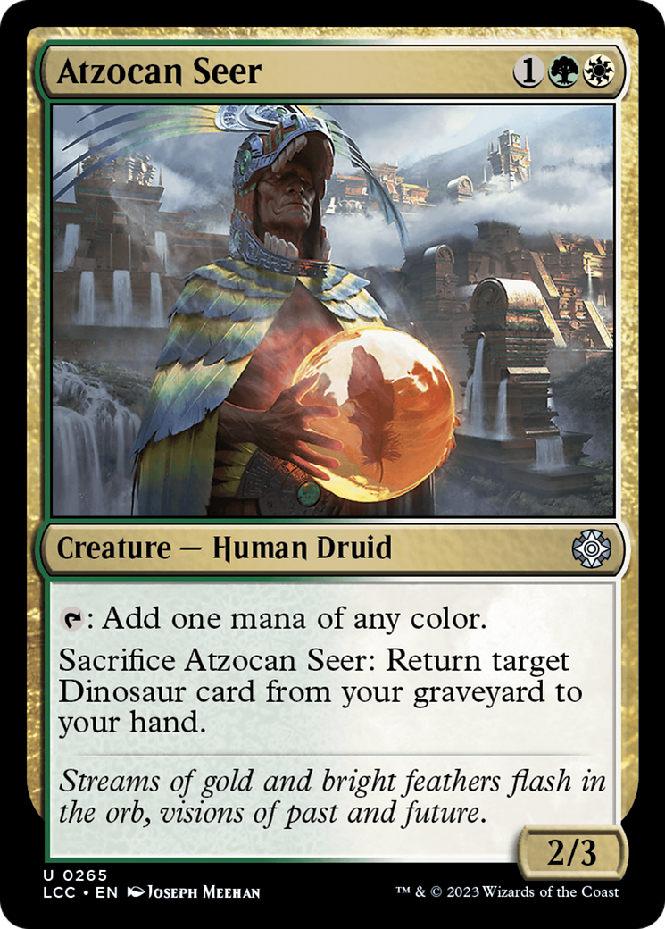 Atzocan Seer [The Lost Caverns of Ixalan Commander] | Exor Games Truro