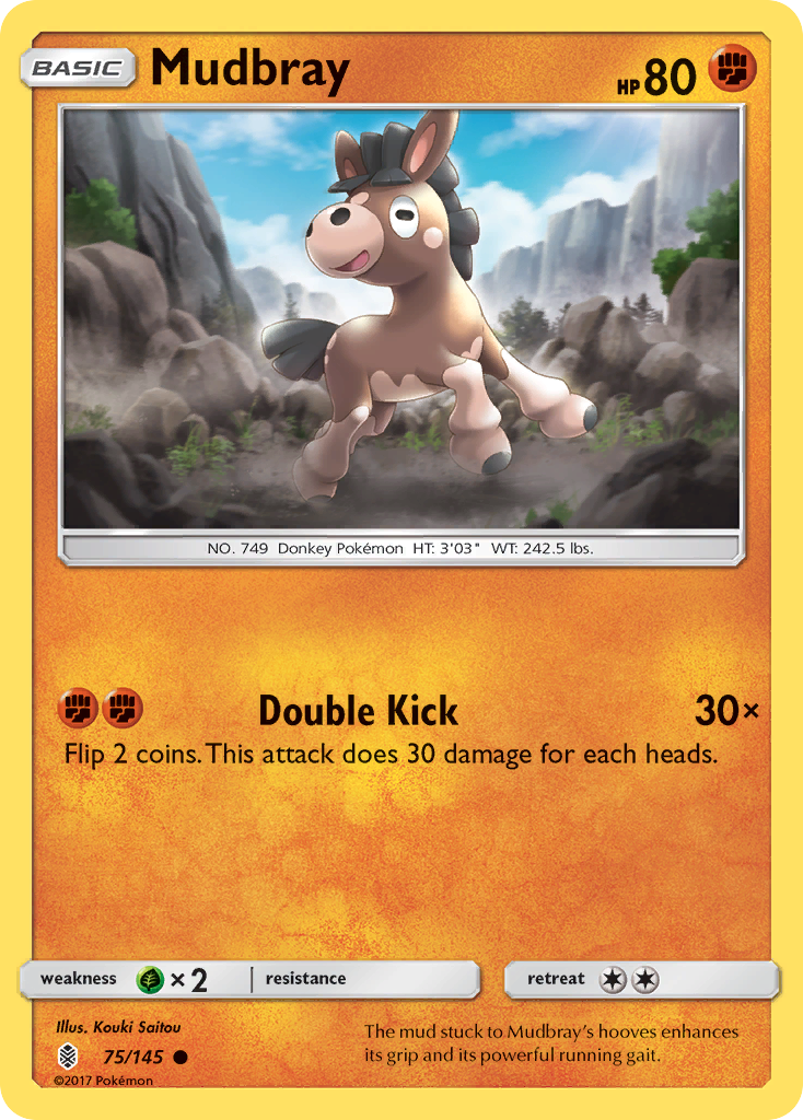 Mudbray (75/145) [Sun & Moon: Guardians Rising] | Exor Games Truro