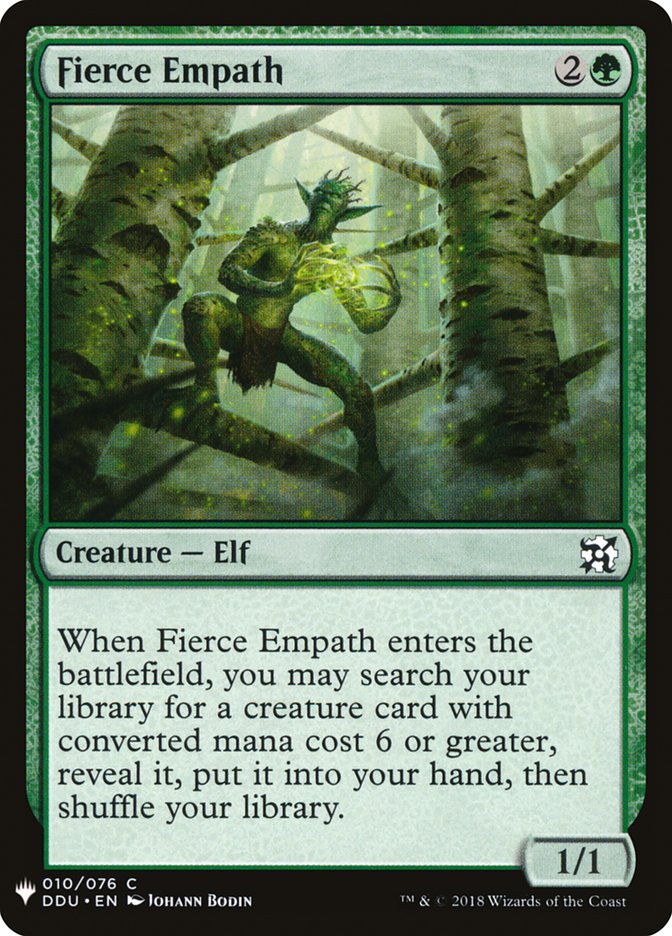 Fierce Empath [Mystery Booster] | Exor Games Truro