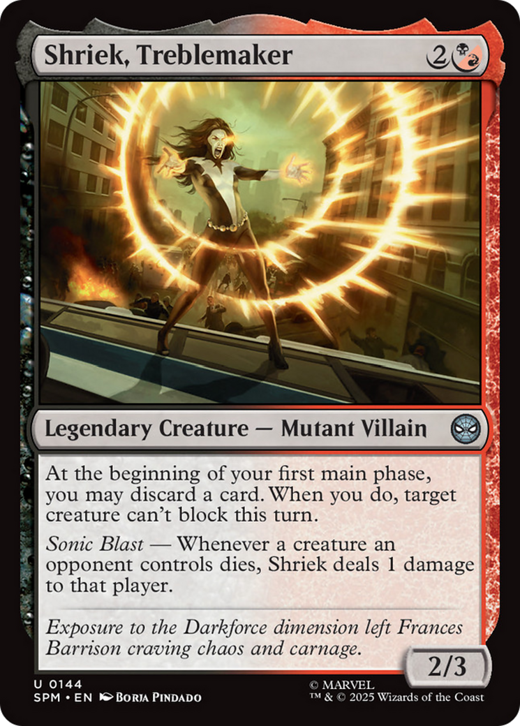 Shriek, Treblemaker [Marvel's Spider-Man] | Exor Games Truro