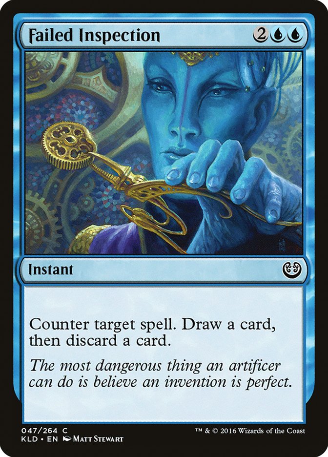 Failed Inspection [Kaladesh] | Exor Games Truro