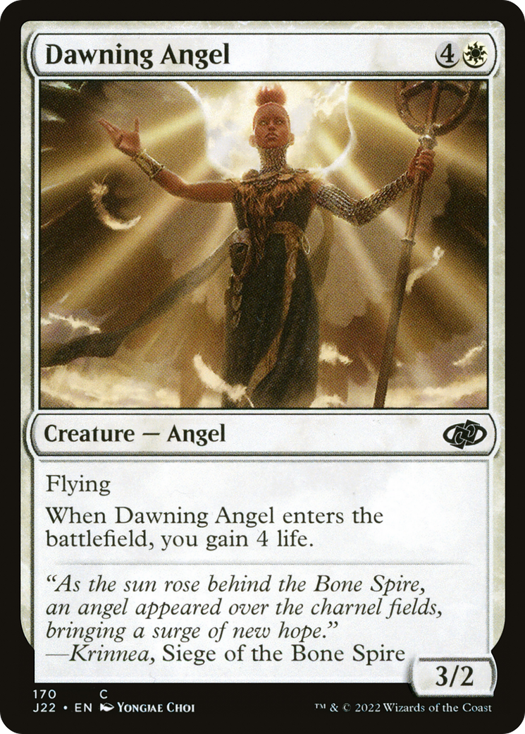 Dawning Angel [Jumpstart 2022] | Exor Games Truro