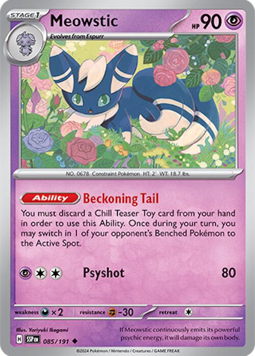 Meowstic (085/191) [Scarlet & Violet: Surging Sparks] | Exor Games Truro