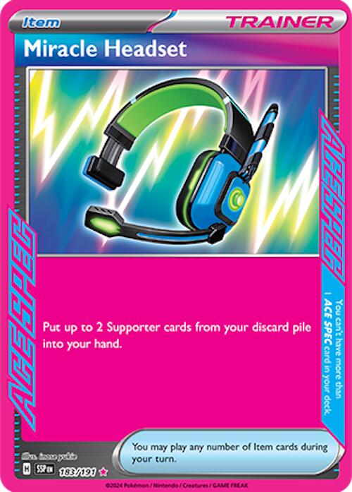 Miracle Headset (183/191) [Scarlet & Violet: Surging Sparks] | Exor Games Truro