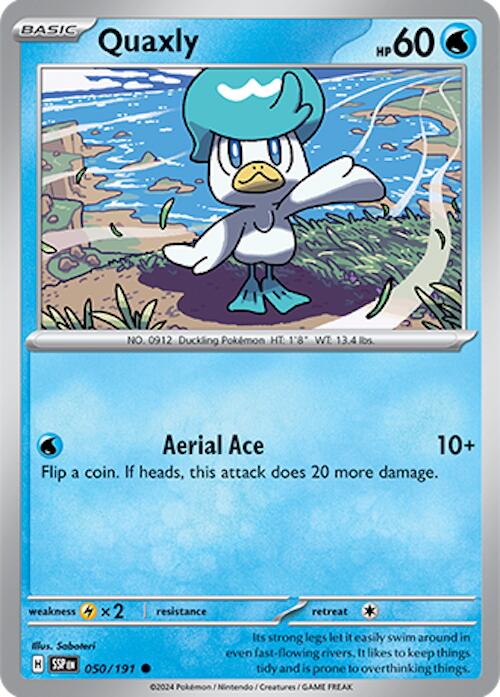 Quaxly (050/191) [Scarlet & Violet: Surging Sparks] | Exor Games Truro