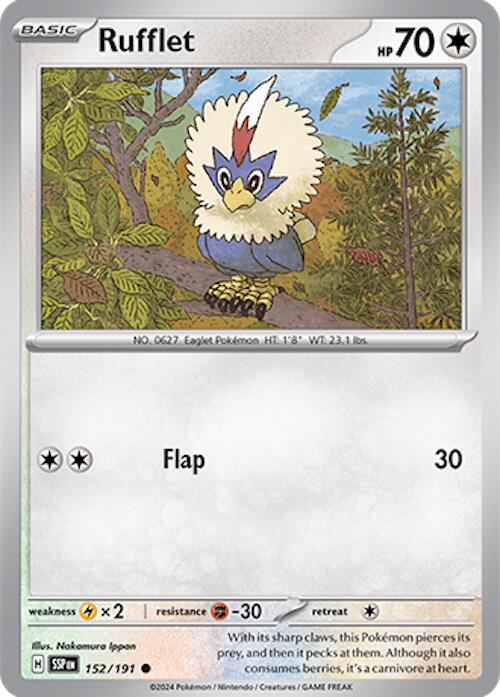 Rufflet (152/191) [Scarlet & Violet: Surging Sparks] | Exor Games Truro