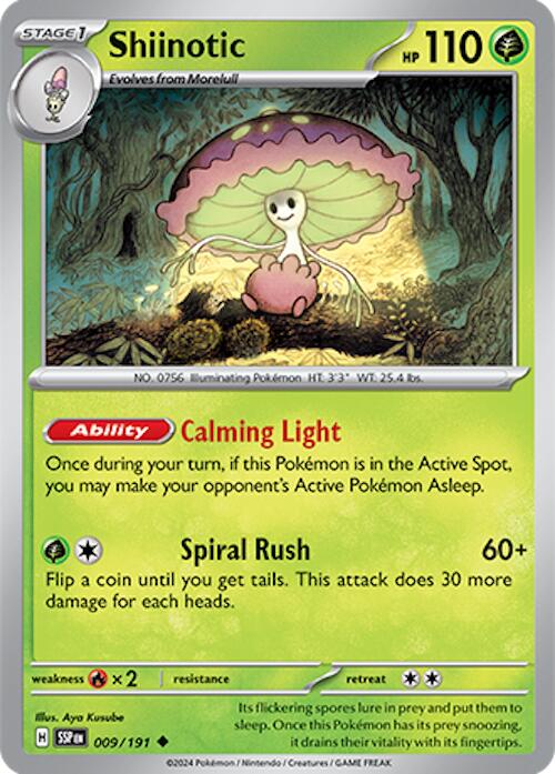 Shiinotic (009/191) [Scarlet & Violet: Surging Sparks] | Exor Games Truro