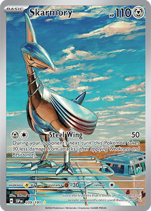 Skarmory (209/191) [Scarlet & Violet: Surging Sparks] | Exor Games Truro