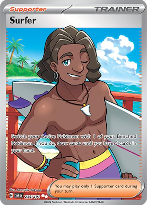 Surfer (235/191) [Scarlet & Violet: Surging Sparks] | Exor Games Truro