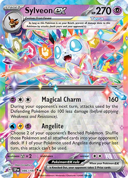 Sylveon ex (086/191) [Scarlet & Violet: Surging Sparks] | Exor Games Truro