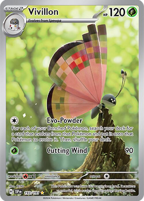 Vivillon (193/191) [Scarlet & Violet: Surging Sparks] | Exor Games Truro