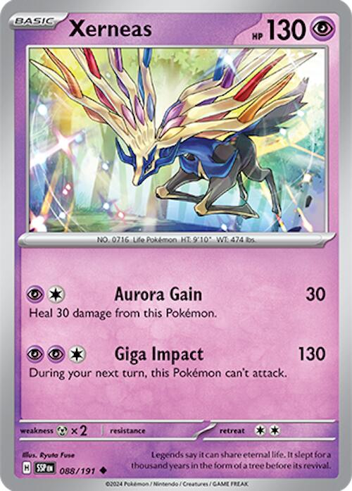 Xerneas (088/191) [Scarlet & Violet: Surging Sparks] | Exor Games Truro