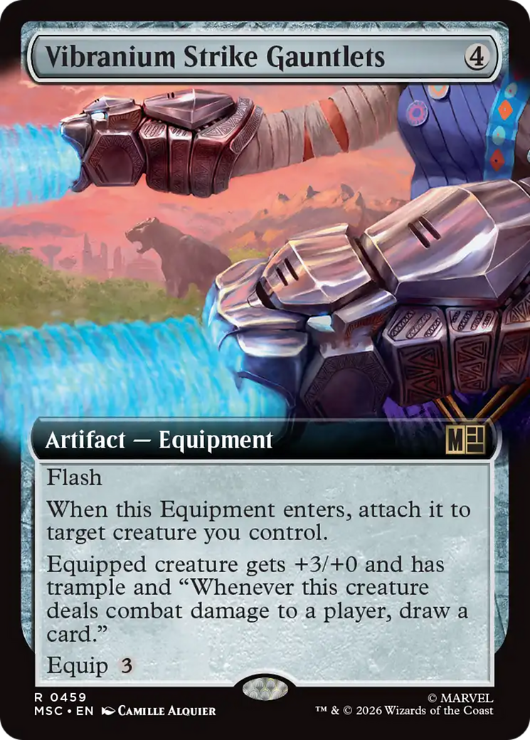 Vibranium Strike Gauntlets (Extended Art) [Marvel Super Heroes Commander] | Exor Games Truro