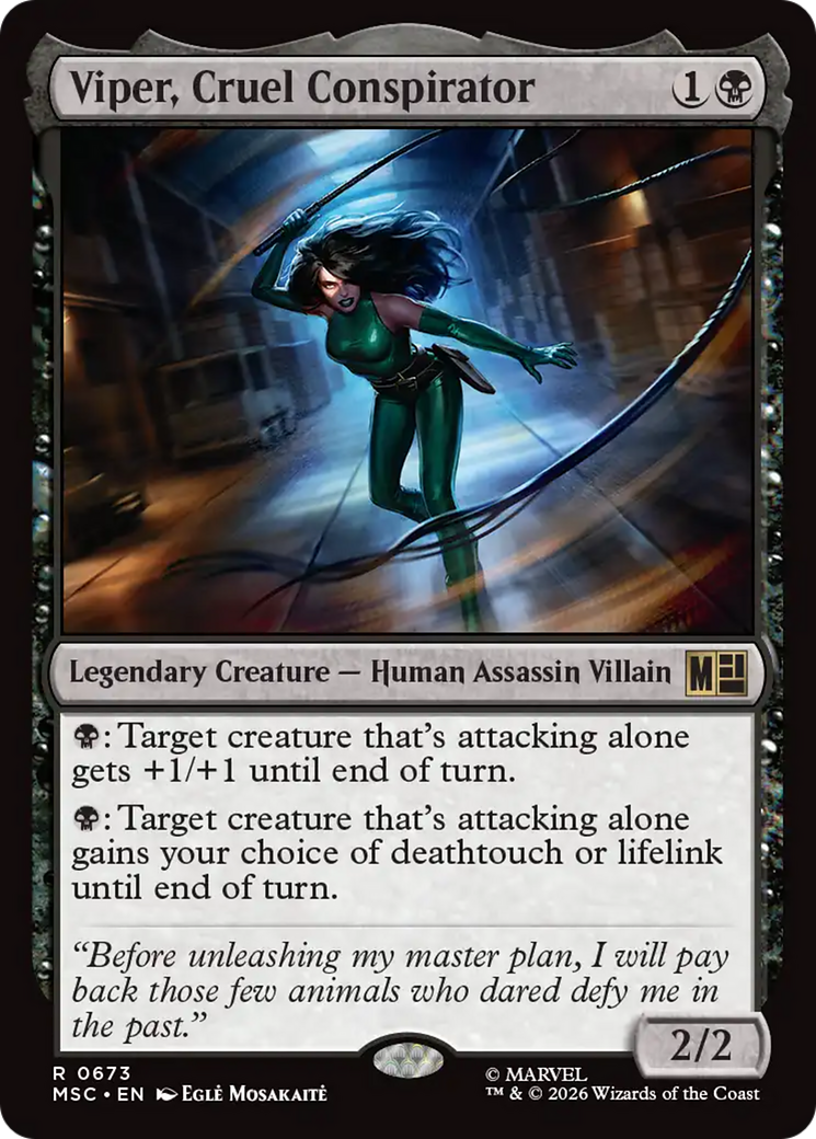 Viper, Cruel Conspirator [Marvel Super Heroes Commander] | Exor Games Truro