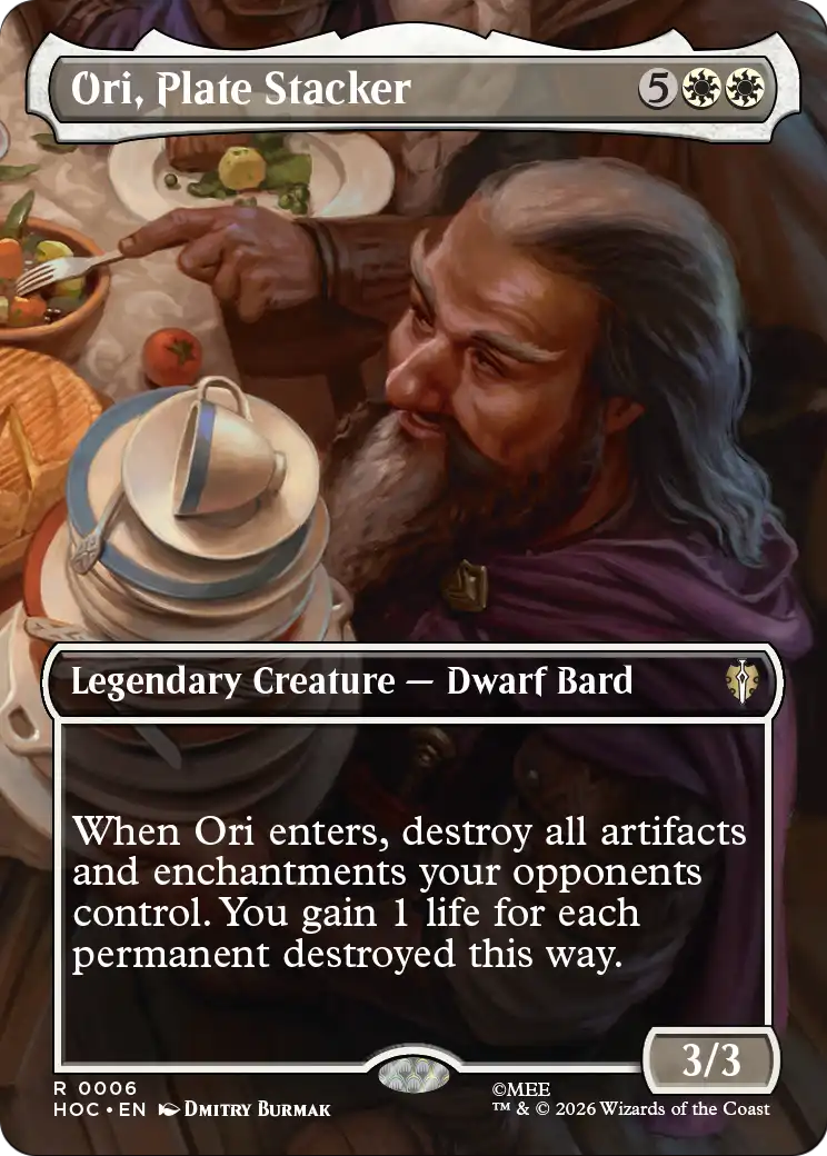 Ori, Plate Stacker (Borderless) [The Hobbit: Eternal-Legal] | Exor Games Truro