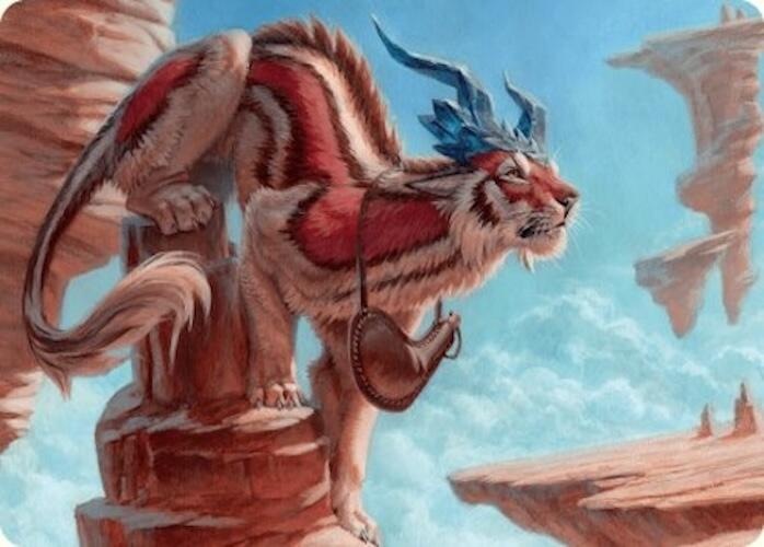 Felidar Savior Art Card (3/54) [Foundations Art Series] | Exor Games Truro