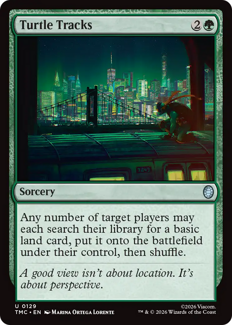 Turtle Tracks [Teenage Mutant Ninja Turtles Commander] | Exor Games Truro