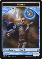 Servo // Wizard Double-Sided Token [Challenger Decks 2020 Tokens] | Exor Games Truro