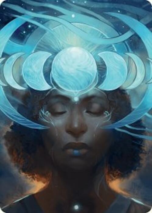 Lunar Insight Art Card (31/54) [Foundations Art Series] | Exor Games Truro