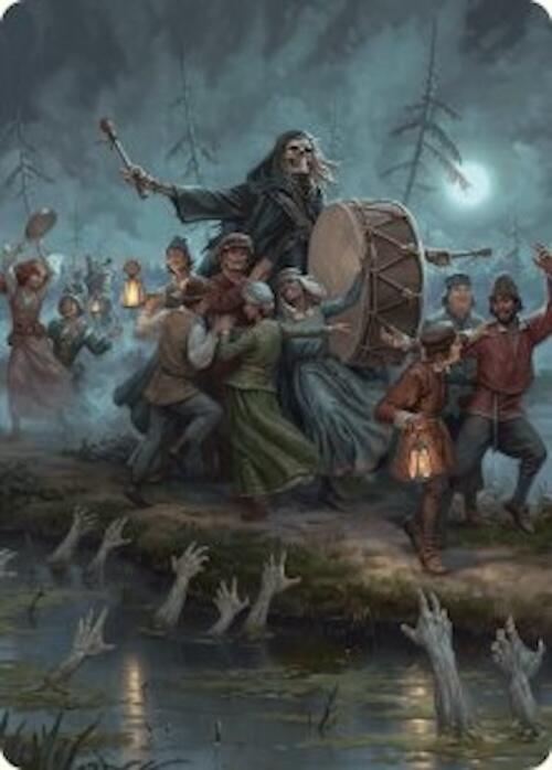 Blasphemous Edict Art Card (35/54) [Foundations Art Series] | Exor Games Truro