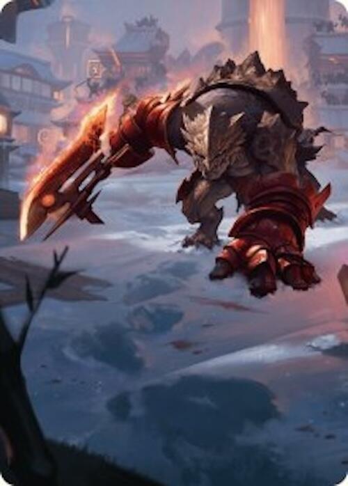 Searslicer Goblin Art Card (39/54) [Foundations Art Series] | Exor Games Truro