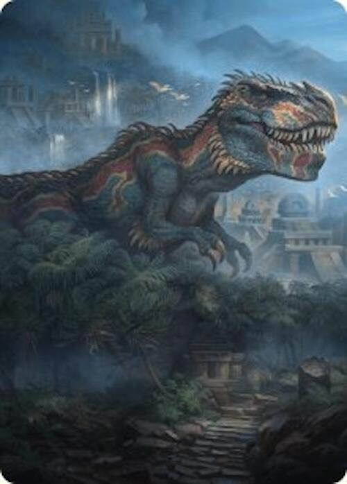 Ghalta, Primal Hunger Art Card (41/54) [Foundations Art Series] | Exor Games Truro