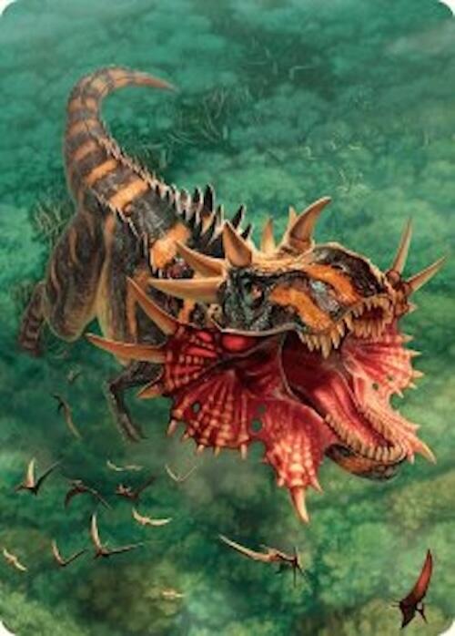 Gigantosaurus Art Card (53/54) [Foundations Art Series] | Exor Games Truro