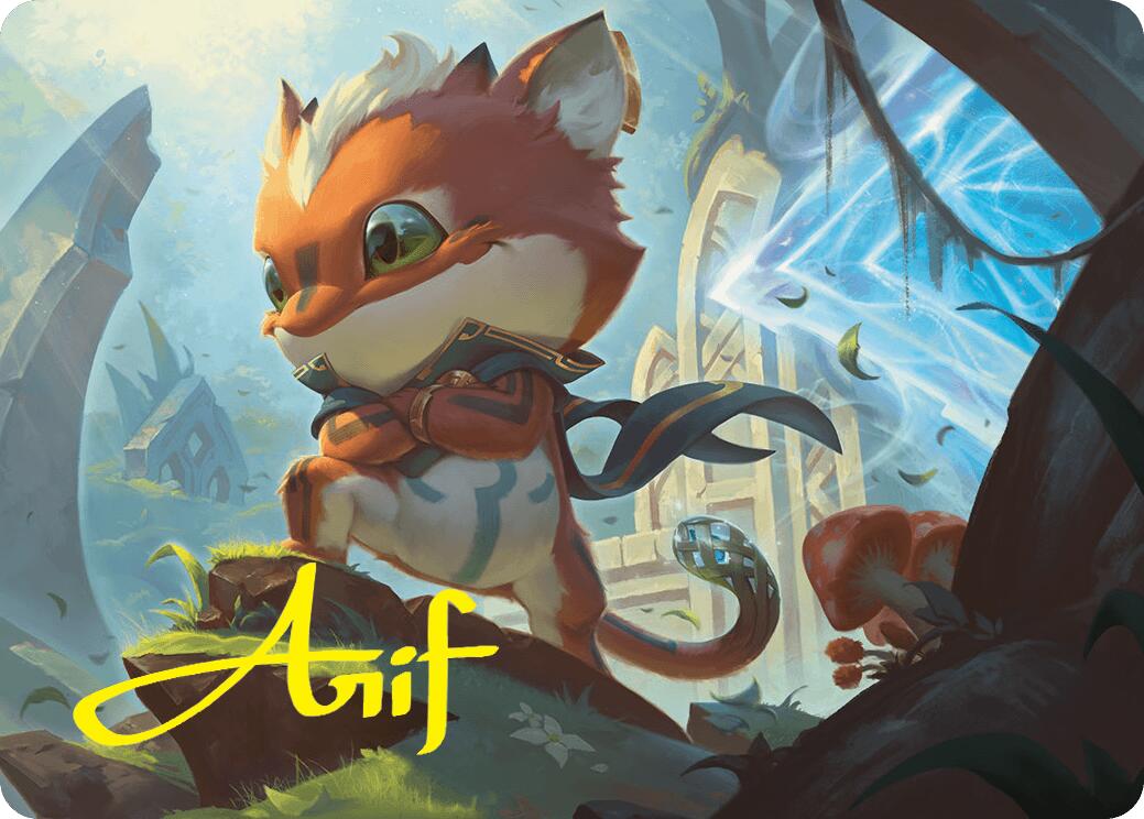 Loot, Exuberant Explorer Art Card (12/54) (Gold-Stamped Signature) [Foundations Art Series] | Exor Games Truro