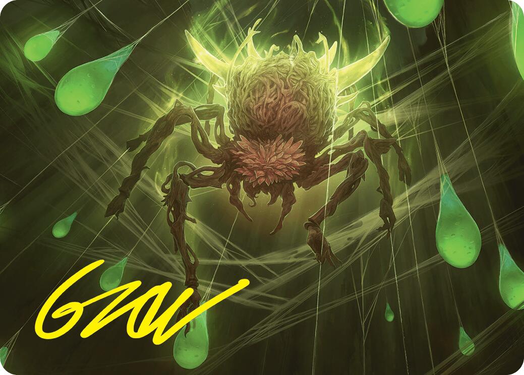 Spinner of Souls Art Card (13/54) (Gold-Stamped Signature) [Foundations Art Series] | Exor Games Truro