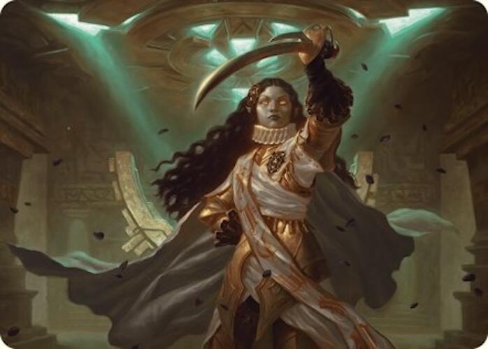 Elenda, Saint of Dusk Art Card (15/54) [Foundations Art Series] | Exor Games Truro