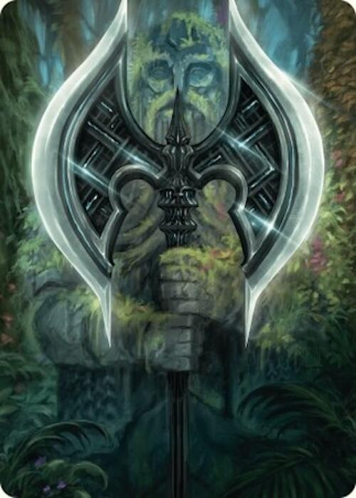 Leyline Axe Art Card (49/54) [Foundations Art Series] | Exor Games Truro