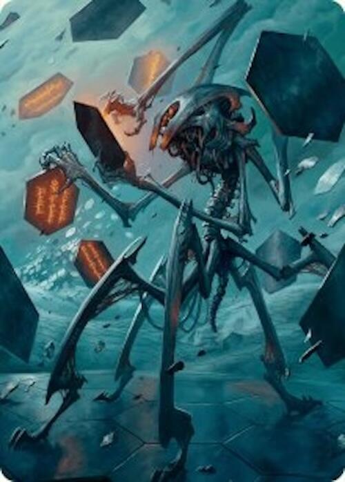 Scrawling Crawler Art Card (50/54) [Foundations Art Series] | Exor Games Truro
