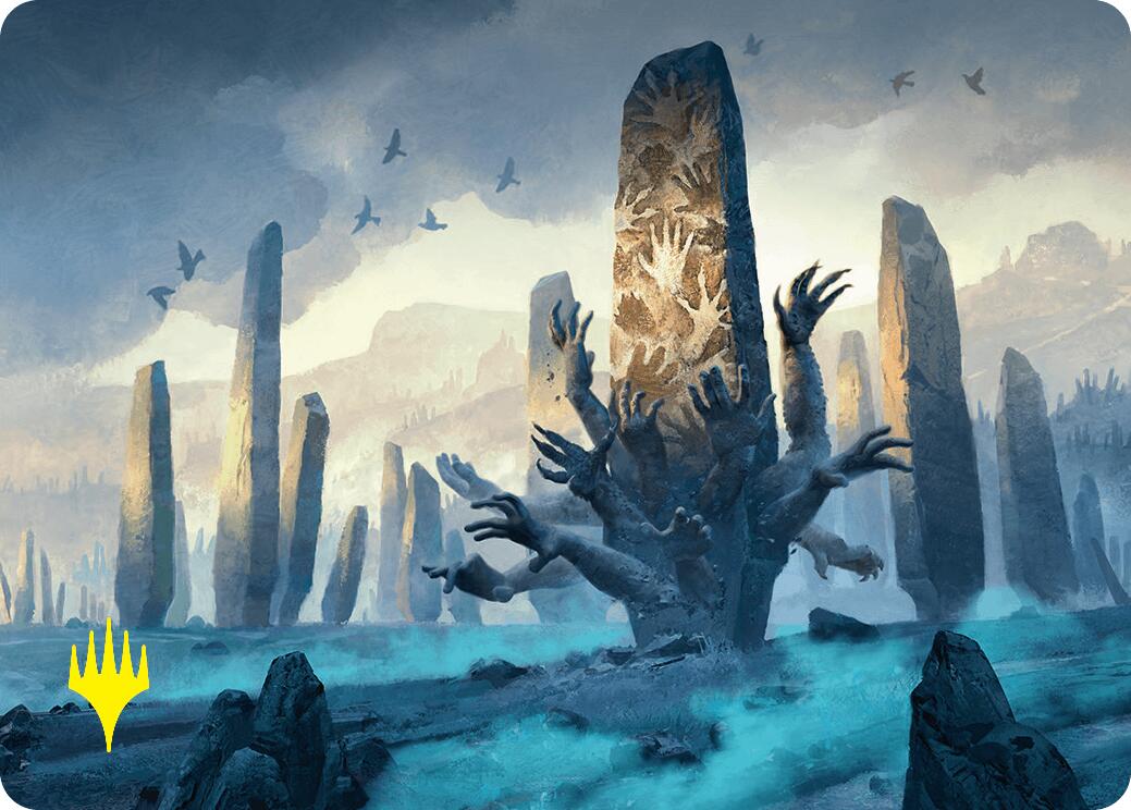 Soulstone Sanctuary Art Card (19/54) (Gold-Stamped Signature) [Foundations Art Series] | Exor Games Truro